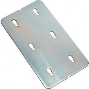 Worktop Conn Plate St Grey-met