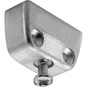 Clip cabinet connector, top element