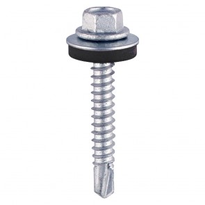 5.5 x 32mm BZP Self-Drilling Tek Screws (100)