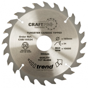 CSB/16024 - Craft saw blade 160mm x 24 teeth x 20mm