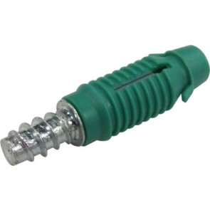 Permanent dowel Ø9,3 L35 w/nut Ø8 Green