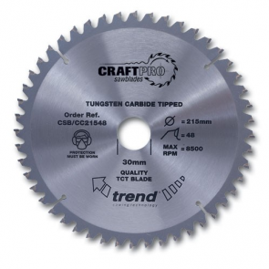 CSB/CC30564 - Craft saw blade crosscut 305mm x 64 teeth x 30mm