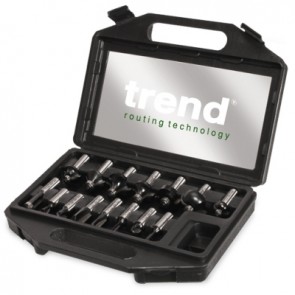 SET/SS9X1/2TC 15pc TCT Starter Set Â½" Shank