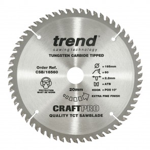 Trend Wood Saw Blade - 20mm Bore