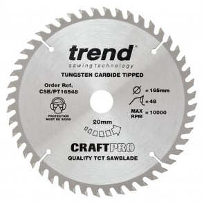 Trend High Pressure Laminate Saw Blade - 20mm Bore