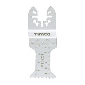 Carbon Steel Straight Cut Multi-Tool Blade For Wood/Plastic (Each) - Various Sizes