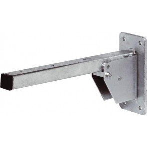 Folding Bench Bracket - Bright Galvanised