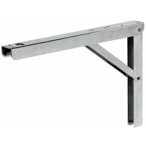 Adjustable hinged bracket - 200 kg load capacity, 