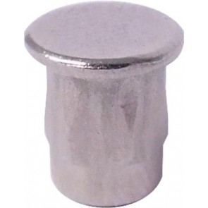 Cover Cap Nickel Plated 5mm Dia