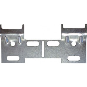 double wall fixing plate 12x3,5 zinc