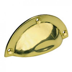 4'' Drawer Pull - Polished Brass