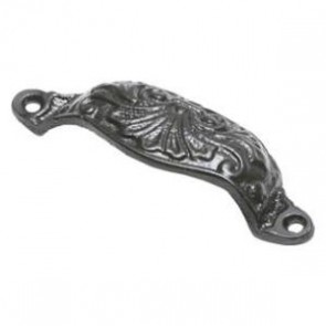 Kirkpatrick - Drawer Pull Black 4 1/2" - T1020