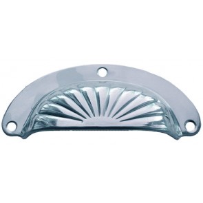 4” Sunrise Drawer Pull Polished Chrome