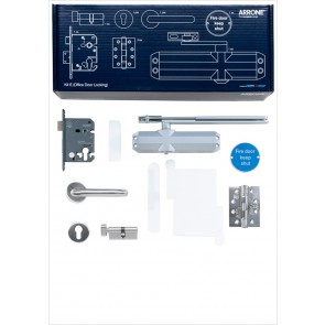 Complete Fire Door Kit for Locking Office Doors