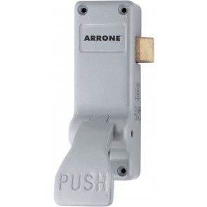 Push Pad Panic Latch - Silver