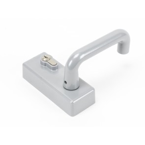 Lever Operated Outside Access Device - Silver