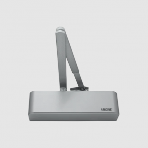 AR1500 Silver Enamel Door Closer 120min