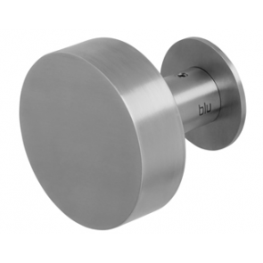 76mm Ã˜ Round Centre Door Knob/Pull - 316 SSS