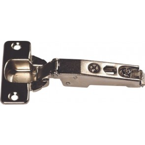 Grass standard 100° hinge, ø 35 mm cup, screw fixing, click on arms, sprung