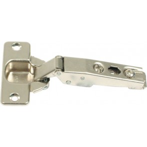 Grass standard 125° hinge, ø 35 mm cup, screw fixing, click on arms, sprung