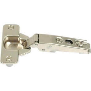 Grass standard 110° hinge, ø 35 mm cup, dowel fixing, click on arms, sprung