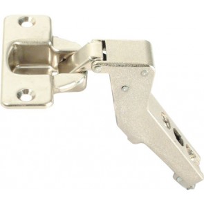 Grass 95º hinge for 45° or 30º corner applications, ø 35 mm cup, screw fixing, click on arms