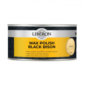 Liberon Black Bison Wax Paste Neutral 500ml