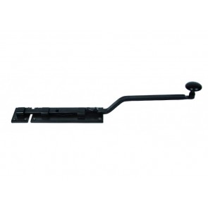 French Door Bolt - Black - Various Sizes