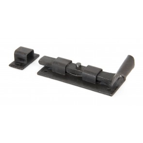 4" Straight Door Bolt - Beeswax