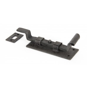 4" Cranked Door Bolt - Beeswax 