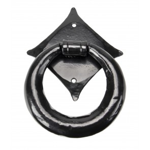 Ring Door Knocker - Black