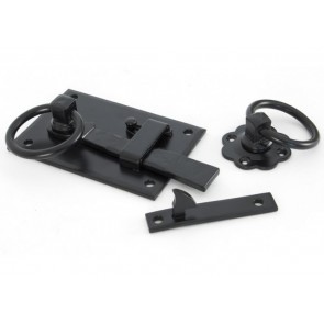 Cottage Latch Left Hand - Black 