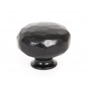 Hammered Knob - Black