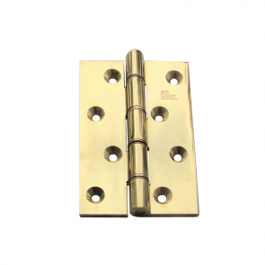 4" DPBW Butt Hinge (pair) - Polished Brass 