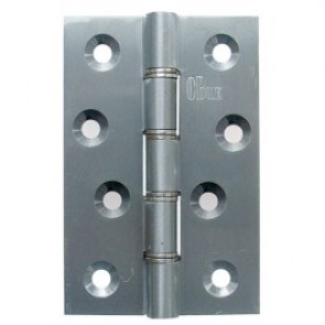 DSSW Brass Butt Hinges (pair) - Satin Chrome