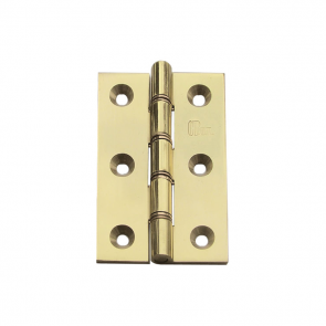 3" DPBW Butt Hinges (pair) - Polished Brass (Box of 12)