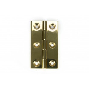 Simonswerk Unwash Butt Hinge 64 x 35mm inc Screws (Pair) - Polished Brass Lacquered