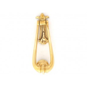 Loop Door Knocker - Polished Brass 