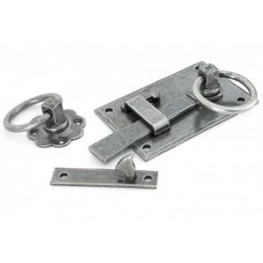Cottage Latch Right Hand - Pewter 