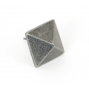 Pyramid Door Studs - Pewter - Various Sizes