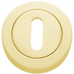 Standard Profile Escutcheon (Concealed Fix) - Polished Brass