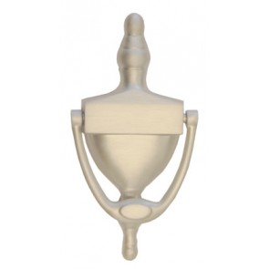 Victorian Urn Door Knocker - Satin Chrome