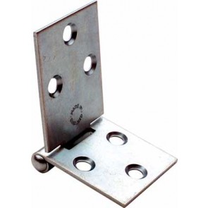 Table Hinge 78x31mm Bzp Steel