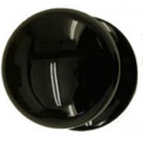 Ceramic Victorian Knob 38mm - Black