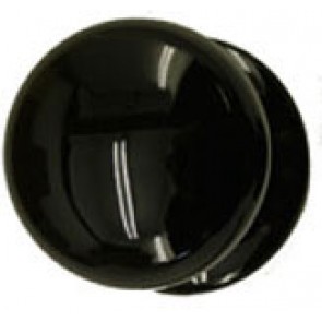 Ceramic Victorian Knob 32mm - Black