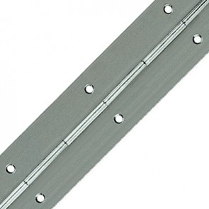 Steel Piano Hinge 40mm x 710mm - Nickel Plated