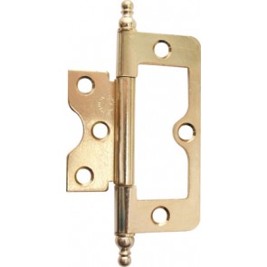 Flush hinge, 75/76 mm, for inset doors
