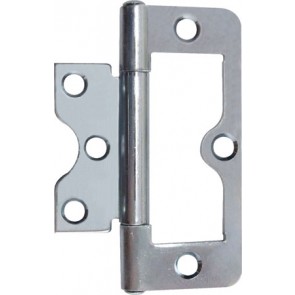 Flush hinge, 75 mm, for inset doors