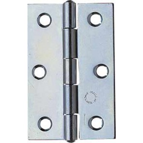 Steel butt hinge, 75 x 49 mm