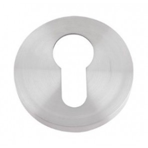 Euro Profile Escutcheon - 52 x 8mm - 316 Satin Stainless Steel